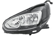 1EH 354 811-051 přední světlo H7+H1+LED HELLA (prvovýroba), L 1EH 354 811-051 HELLA