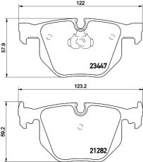 8DB 355 009-331 Sada brzdových platničiek kotúčovej brzdy HELLA