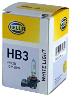 8GH 223 498-161 żiarovka pre diaľkový svetlomet WHITE LIGHT UP TO 300h, UP TO 4200 KELVIN HELLA