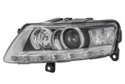 1ZS 009 925-411 přední světlo BI-XENON D3S+H7+H8+LED denní svícení s natáčením do zatáčky (bez výbojky, žárovek a jednotky, s motorkem) HELLA, L 1ZS 009 925-411 HELLA