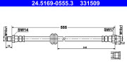 24.5169-0555.3 Brzdová hadica ATE