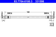 83.7704-0100.3 Brzdová hadica ATE