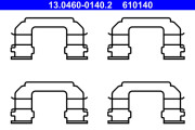 13.0460-0140.2 Sada príslużenstva oblożenia kotúčovej brzdy ATE