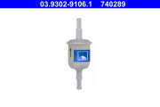 03.9302-9106.1 Filter pre zariadenia na plnenie a odvzdużňovanie hydr. b? ATE