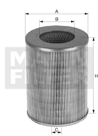 C 1015 Vzduchový filter MANN-FILTER