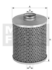 H 1032 Filter pracovnej hydrauliky MANN-FILTER
