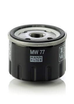 MW 77 Olejový filter MANN-FILTER