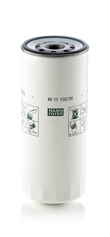 W 11 102/36 Filter pracovnej hydrauliky MANN-FILTER
