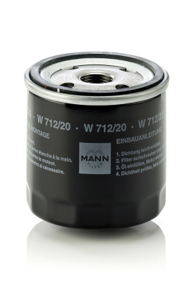 W 712/20 Olejový filter MANN-FILTER
