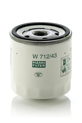 W 712/43 Olejový filter MANN-FILTER