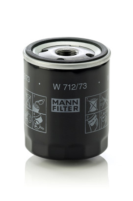 W 712/73 Olejový filter MANN-FILTER
