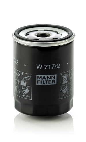 W 717/2 Olejový filter MANN-FILTER