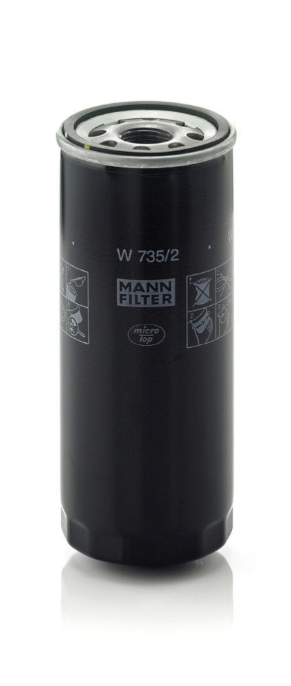 W 735/2 Olejový filter MANN-FILTER