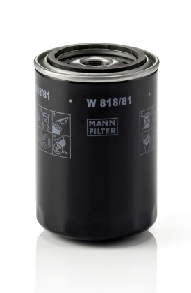 W 818/81 Olejový filter MANN-FILTER