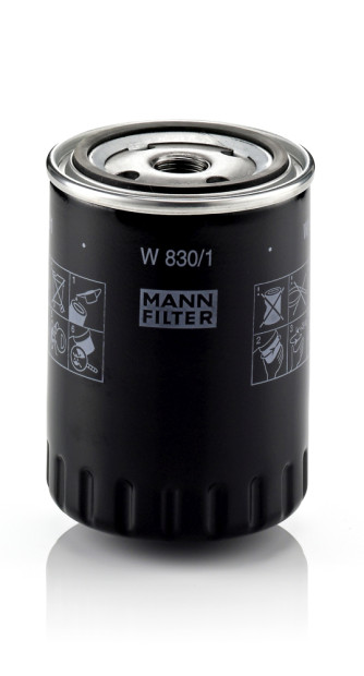 W 830/1 Olejový filter MANN-FILTER