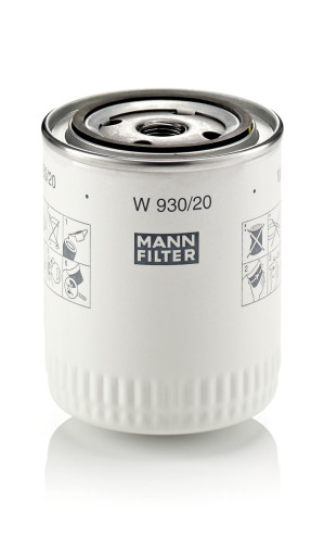 W 930/20 Olejový filter MANN-FILTER