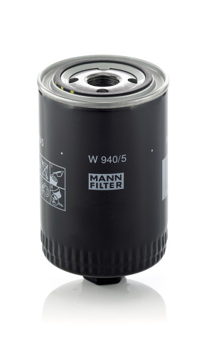 W 940/5 Filter pracovnej hydrauliky MANN-FILTER