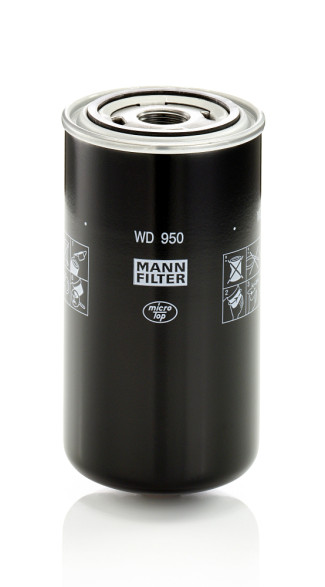WD 950 Filter pracovnej hydrauliky MANN-FILTER
