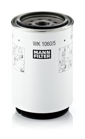 WK 1060/5 x Palivový filter MANN-FILTER
