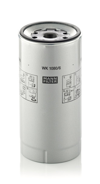 WK 1080/6 x Palivový filter MANN-FILTER