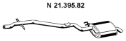 21.395.82 Koncový tlmič výfuku EBERSPÄCHER