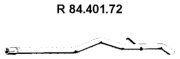 84.401.72 Výfukové potrubie EBERSPÄCHER