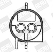 LE595 Ventilátor chladenia motora BorgWarner (BERU)
