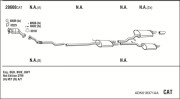 ADK018371AA Výfukový systém WALKER