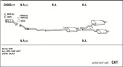 ADK018371AB Výfukový systém WALKER