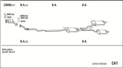 ADK018939A Výfukový systém WALKER