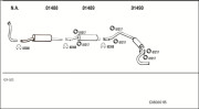 CI80001B Výfukový systém WALKER