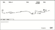 FO30974 Výfukový systém WALKER