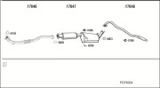 FO76004 Výfukový systém WALKER