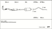 FOK011958C Výfukový systém WALKER