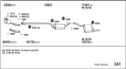 FOK132343 Výfukový systém WALKER