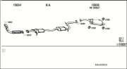 MA40062A Výfukový systém WALKER