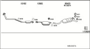 MB43307A Výfukový systém WALKER