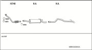 MBK032905A Výfukový systém WALKER