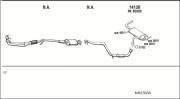 MI61503A Výfukový systém WALKER