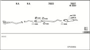 OP40086A Výfukový systém WALKER