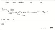 OP40162 Výfukový systém WALKER