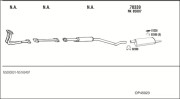 OP45023 Výfukový systém WALKER