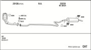 PEK132551AA Výfukový systém WALKER