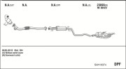 SAH19374 Výfukový systém WALKER