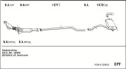 VOK113265A Výfukový systém WALKER