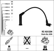 6299 Sada zapaľovacích káblov NGK