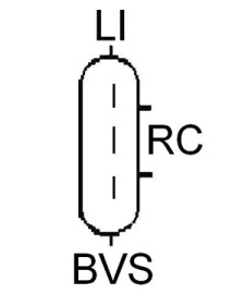 LRA03028 alternátor 12 V/150 A originální repasovaný díl, bez účtování vratné části LRA03028 LUCAS ELECTRICAL