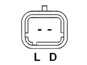 LRA03458 alternátor 12 V/70 A originální díl repasovaný firmou LUCAS (+vratná část 1 400 Kč/60 €) LRA03458 LUCAS ELECTRICAL