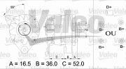 433368 Alternátor VALEO RE-GEN REMANUFACTURED VALEO