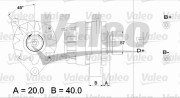 433416 Alternátor VALEO RE-GEN REMANUFACTURED VALEO